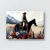 Cowboy Wildflowers 43 Wall Art