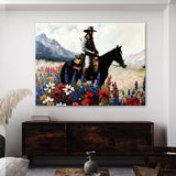 Cowboy Wildflowers 43 Wall Art