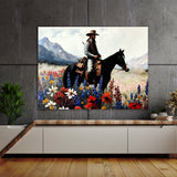 Cowboy Wildflowers 43 Wall Art