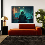 Cyberpunk Cybercriminal High 7 Wall Art