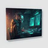 Cyberpunk Cybercriminal High 8 Wall Art