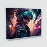 Cyberpunk Explore Simulated 6 Wall Art