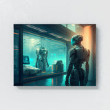 Cyberpunk Futuristic Cybernetic 24 Wall Art