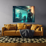 Cyberpunk Futuristic Cybernetic 24 Wall Art