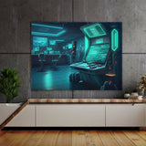 Cyberpunk Gambling Technology 9 Wall Art