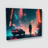 Cyberpunk Neon Skyscrapers 15 Wall Art