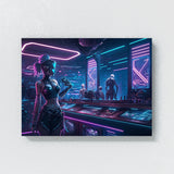 Cyberpunk Nightclub Experience 18 Wall Art