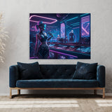 Cyberpunk Nightclub Experience 18 Wall Art