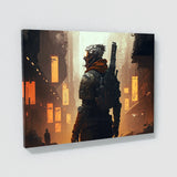 Cyberpunk Soldier Post 23 Wall Art