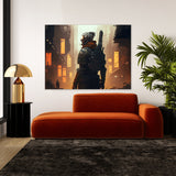 Cyberpunk Soldier Post 23 Wall Art