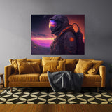 Cyberpunk Space Exploration 12 Wall Art