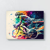 Cycling Abstract Experimental 29 Wall Art