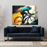 Cycling Contemporary Modern 27 Wall Art