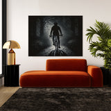 Cycling Cyclist Atmosphere 21 Wall Art