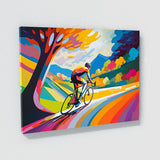 Cycling Cyclist Scenery 25 Wall Art