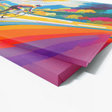 Cycling Cyclist Scenery 25 Wall Art