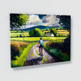 Cycling Landscape 19 Wall Art