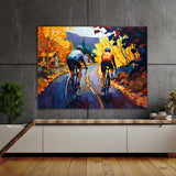 Cycling Vibrant Rich Road 4 Wall Art