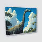 Dinosaur Brachiosaurus Forest 24 Wall Art