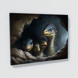 Dinosaur Cave Rainstorm 8 Wall Art