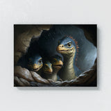 Dinosaur Cave Rainstorm 8 Wall Art