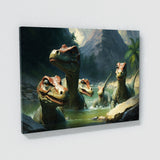 Dinosaur Creative Landscape 22 Wall Art