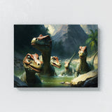 Dinosaur Creative Landscape 22 Wall Art