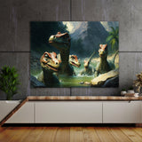 Dinosaur Creative Landscape 22 Wall Art