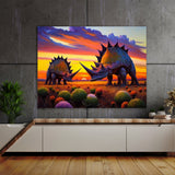 Dinosaur Creative Landscape 23 Wall Art