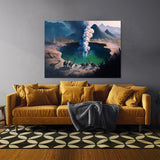 Dinosaur Creative Scene 33 Wall Art