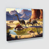 Dinosaur Dinosaurs Desert 15 Wall Art