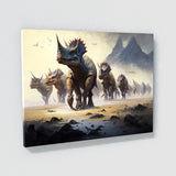 Dinosaur Dinosaurs Migration 4 Wall Art