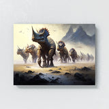 Dinosaur Dinosaurs Migration 4 Wall Art