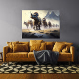 Dinosaur Dinosaurs Migration 4 Wall Art