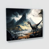 Dinosaur Dinosaurs Mountains 9 Wall Art