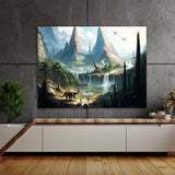 Dinosaur Dinosaurs Valley 3 Wall Art