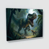 Dinosaur Jungle Attack 1 Wall Art