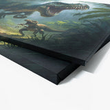 Dinosaur Jungle Attack 1 Wall Art