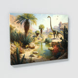 Dinosaur Oasis Dinosaurs Sun 10 Wall Art