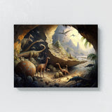 Dinosaur Prehistoric Cave 19 Wall Art