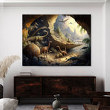 Dinosaur Prehistoric Cave 19 Wall Art