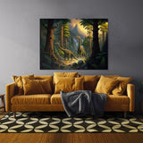 Dinosaur Prehistoric Forest 14 Wall Art