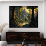 Dinosaur Prehistoric Forest 14 Wall Art