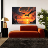 Dinosaur Pterodactyl Tropical 20 Wall Art