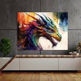 Dragon Art Abstract 18 Wall Art