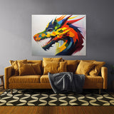 Dragon Art Abstract Dragon 14 Wall Art