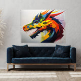 Dragon Art Abstract Dragon 14 Wall Art