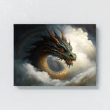 Dragon Art Dragon Clouds Mist 5 Wall Art