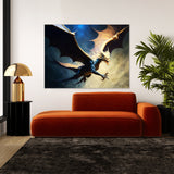 Dragon Art Dragon Flight 3 Wall Art