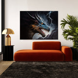 Dragon Art Dragon Thunderstorm 29 Wall Art
